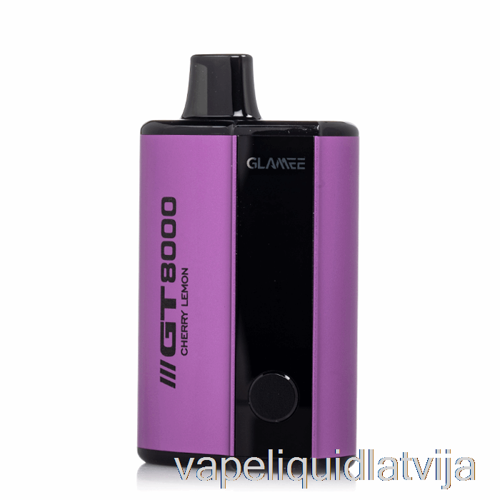 Glamee Gt8000 Vienreizējās Lietošanas ķiršu Citrona Vape šķidrums